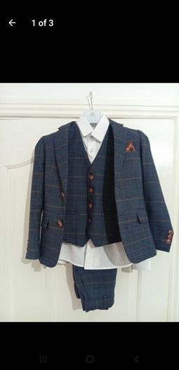 boys communion suit aged 8