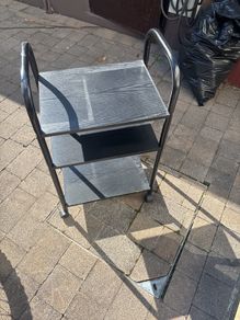 Free storage trolley on wheels