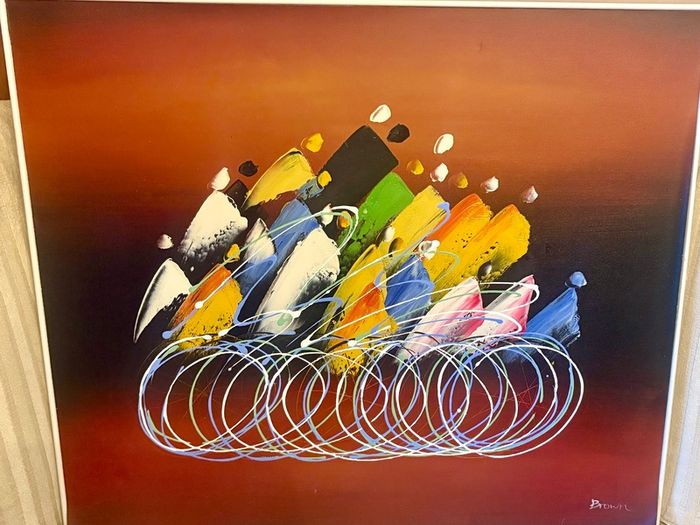 Original paining by brown