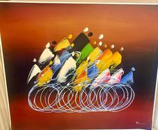 Original paining by brown