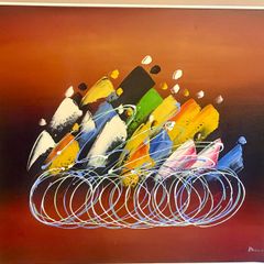 Original paining by brown