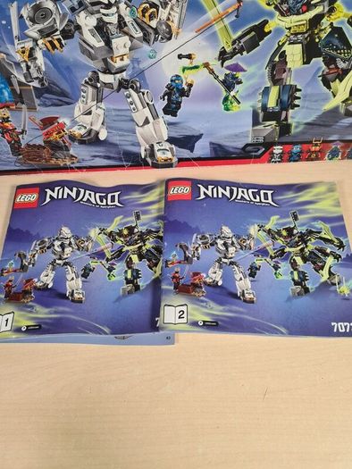Lego Ninjago 70737 Titan Mech Battle Incomplete With Box And Instructions