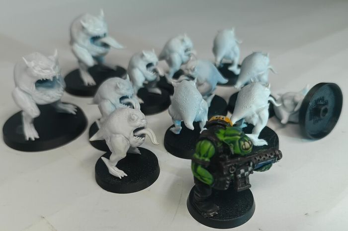 Ork Squiggoth herd