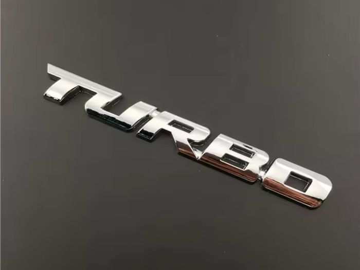 Turbo boot fender sticker