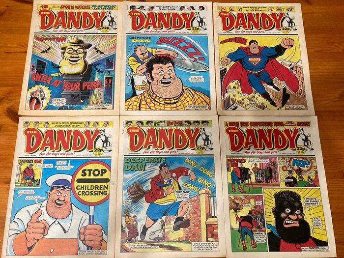 Comics: 'The Dandy' 1989 (44 numbers)