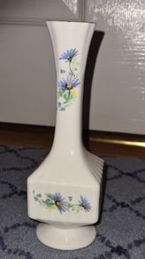 Blue Floral Royal Stuart Posey Vase