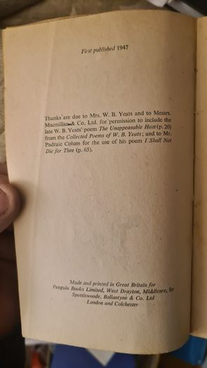 The Irish. By Sean O Faolain. Paperback In Fair Condition.