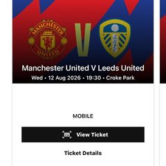 tickets adult x 1 seated