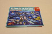 Puzzle 250 pieces. Animals of the Oceans. Great Condition