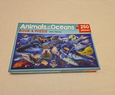 Puzzle 250 pieces. Animals of the Oceans. Great Condition