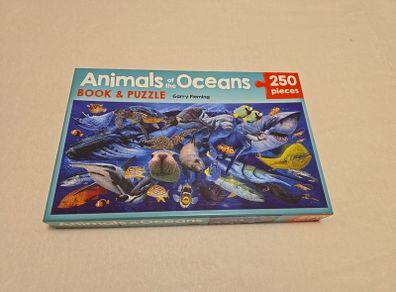 Puzzle 250 pieces. Animals of the Oceans. Great Condition