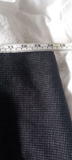 Benetton knee length charcoal skirt