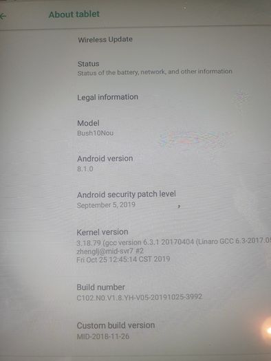 Bush 32G 10 inch Tablet