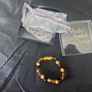 Baltic Amber bead baby bracelet - New Image 3