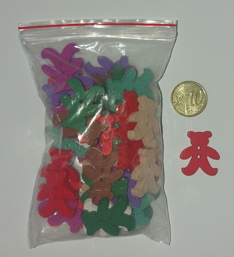 Teddy Bear Buttons