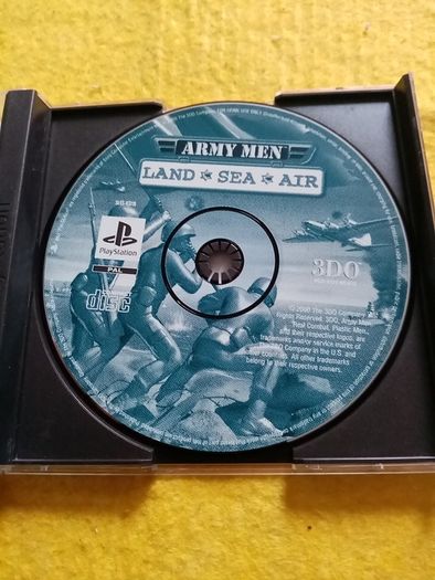 Army Men Land Sea Air PlayStation1 Ps1 PlayStation2 ps2 games Original