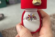 silver ladies ring