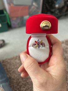 silver ladies ring