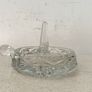 Vintage 1937 Art Deco glass ring holder with handle Image 3