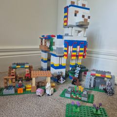 Minecraft Llama Lego set
