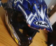 Motorbike helmet