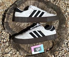 Adidas Samba Rose White Black Leather