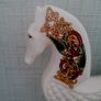 Vintage CRE Celtic Design Porcelain Horse 65 euro Image 2