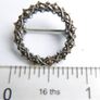 Vintage Brooch Sterling Silver And Marcasite Image 8
