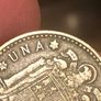 Rare 1947 Una Pesetas 56 Inside Star Image 3