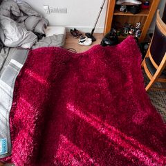 Pink rug