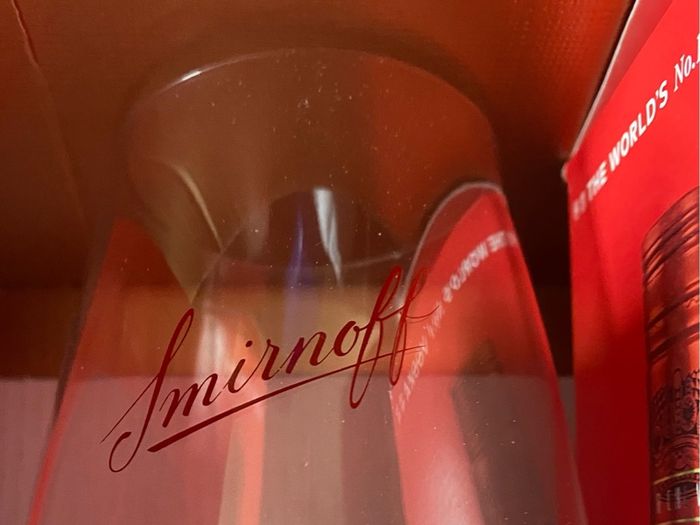 Smirnoff glasses