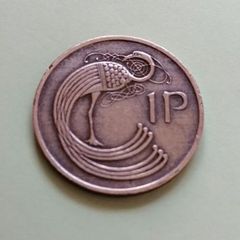 1975 Eire penny