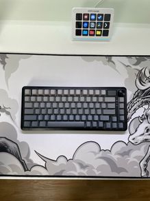 Redragon K708GG RGB Mechanical Keyboard | Suluo Linear Switches | Grey Gradient