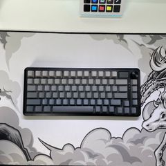 Redragon K708GG RGB Mechanical Keyboard | Suluo Linear Switches | Grey Gradient