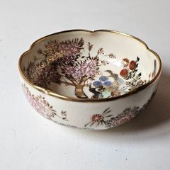 Vintage Japanese "Satsuma" Porcelain Bowl