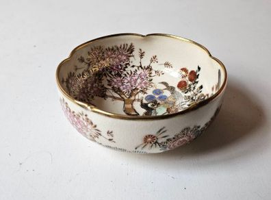 Vintage Japanese "Satsuma" Porcelain Bowl