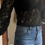 blouse black XS elegant Image 7