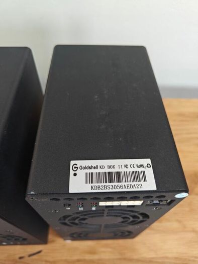 2x Goldshell KD Box II Miners + Power Supply (Brand New Bundle)