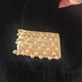 Victor Costa Designer Vintage Velvet Pearl Dress Image 8