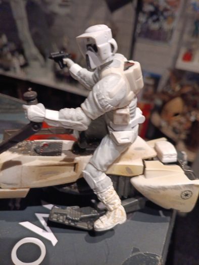 Star Wars Hoth Recon Patrol Biker!