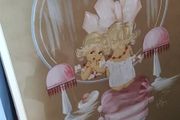 Mid Century Kitsch Vintage painting