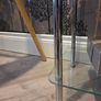 Bathroom shelf tampered glass Image 4