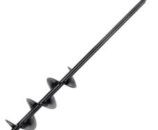 Auger Drill Bit for Planting, 7.6 x 61 cm Garden Auger Drill Bit, Spiral Drill Bit for Bulbs Planting & Holes