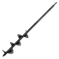 Auger Drill Bit for Planting, 7.6 x 61 cm Garden Auger Drill Bit, Spiral Drill Bit for Bulbs Planting & Holes