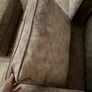 two seater sofa and matching ottoman Image 7