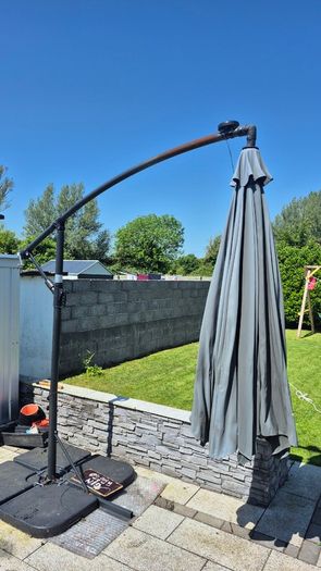 Umbrella and Heavy Base.