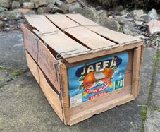 Vintage Wooden "Jaffa Orange" Crate