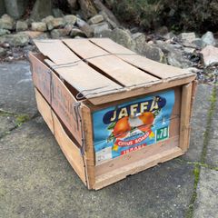 Vintage Wooden "Jaffa Orange" Crate