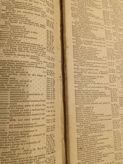 1846 Rare Miniature Quarto Bible