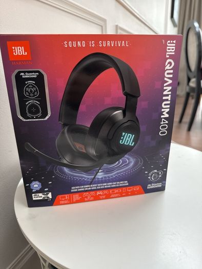 JBL quantum 400 wired headphones Brand new